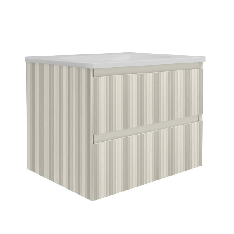 Тумба под раковину без столешницы Vincea Welle 60 m.beige soft-touch