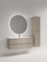 Мебель для ванной комнаты Sancos Snob R 120 Beige Soft, раковина CN7028