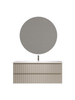 Мебель для ванной комнаты Sancos Snob R 120 Beige Soft, раковина CN7028