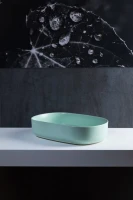 Накладная раковина Allen Brau Fantasy Oval 55x36, мятная Накладная раковина Allen Brau Fantasy Oval 55x36, мятная