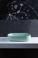 Накладная раковина Allen Brau Fantasy Oval 55x36, мятная