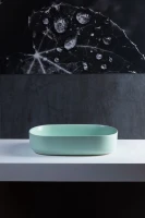 Накладная раковина Allen Brau Fantasy Oval 55x36, мятная Накладная раковина Allen Brau Fantasy Oval 55x36, мятная