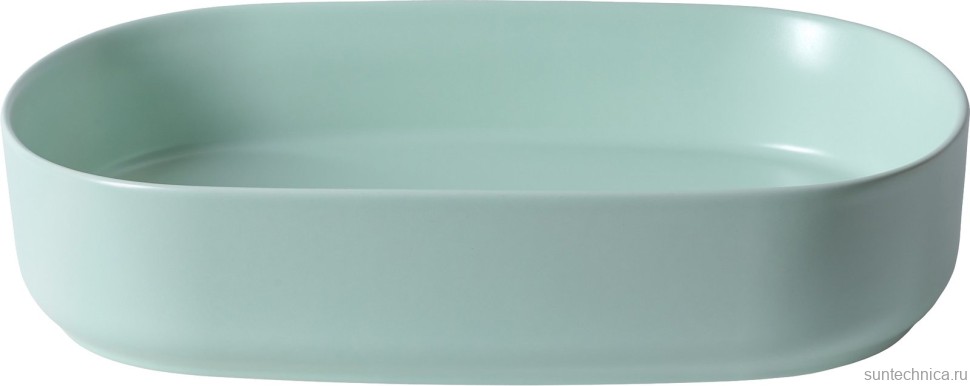Накладная раковина Allen Brau Fantasy Oval 55x36, мятная