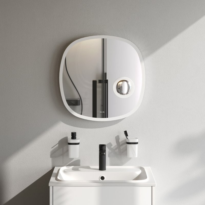 Зеркало AM.PM Func 55 с подсветкой светодиодной, ИК сенсором и косметическим зеркалом