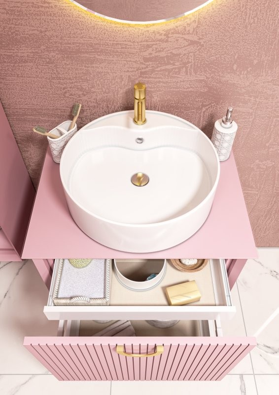 Накладная раковина Sanita luxe Best shelf 45