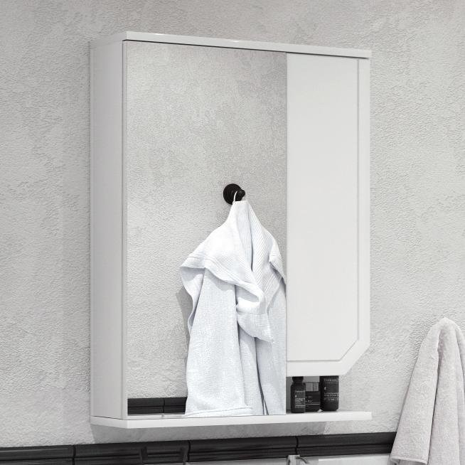 Зеркало-шкаф Corozo Сириус 55 белое