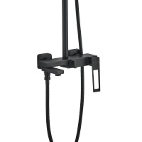Душевая стойка Haiba HB24817-7 черный