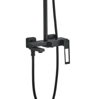 Душевая стойка Haiba HB24817-7 черный