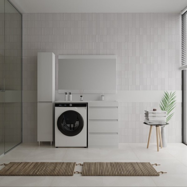 Мебель для ванной комнаты Style Line Даллас 120 Люкс PLUS, напольная, 3 ящика R