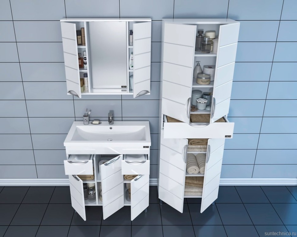 Мебель для ванной комнаты СаНта Родос 80