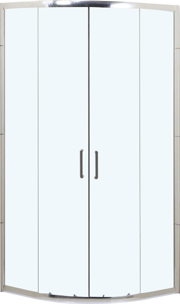 Душевой уголок BelBagno Uno 195 R 2 100 C Cr стекло прозрачное
