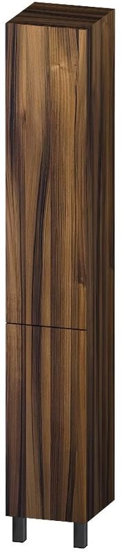 Шкаф-пенал для ванной AM.PM Gem 30 L напольный, орех