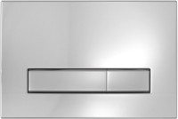 Комплект Berges Atom Line Mascon Rimless крышка-сиденье Okus Slim SO, кнопка смыва глянцевый хром