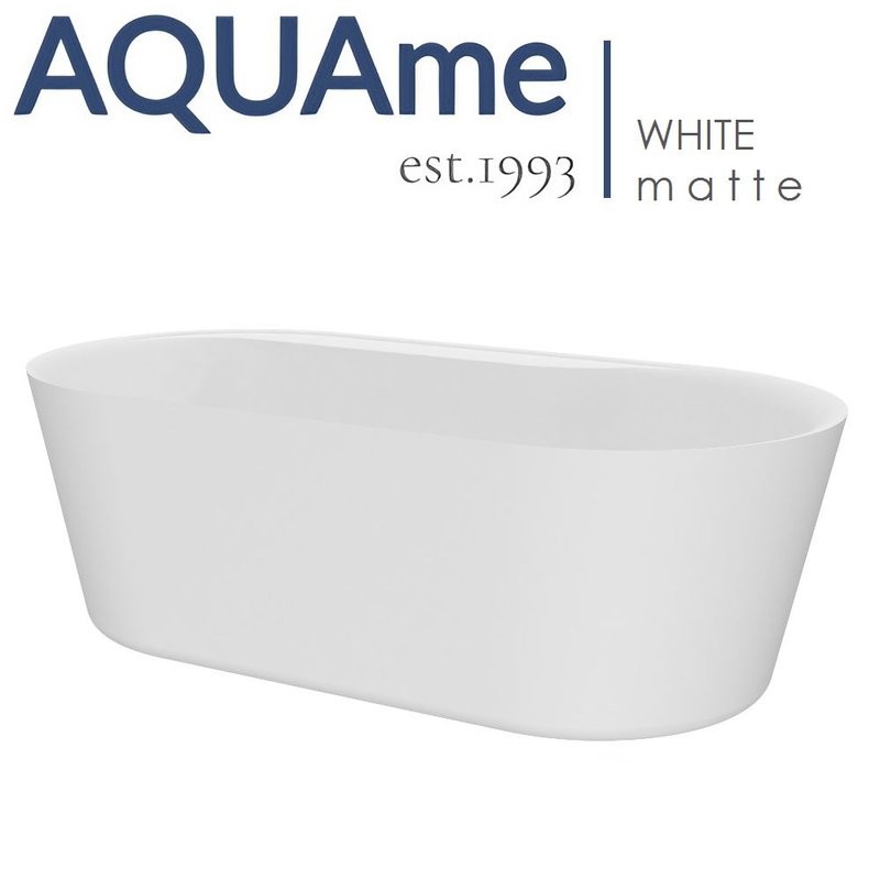 Ванна AQUAme акриловая отдельностоящая AQM3505MW-L