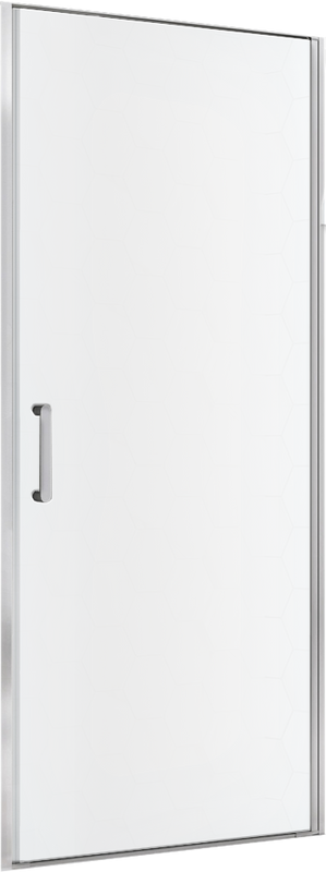 Душевая дверь в нишу Abber Sonnenstrand AG04070M 70 см, профиль хром, стекло матовое