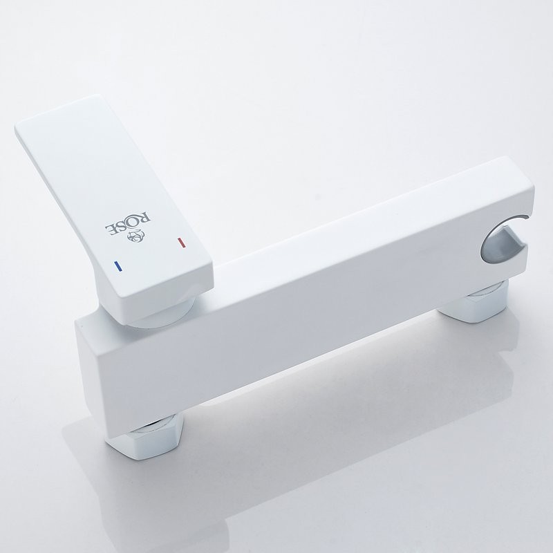 Гигиенический душ Rose R1805C-1 со смесителем, белый