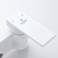 Гигиенический душ Rose R1805C-1 со смесителем, белый