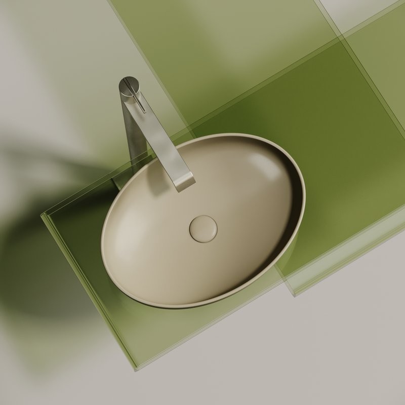 Накладная раковина Ceramicanova Element CN6056MC капучино матовая