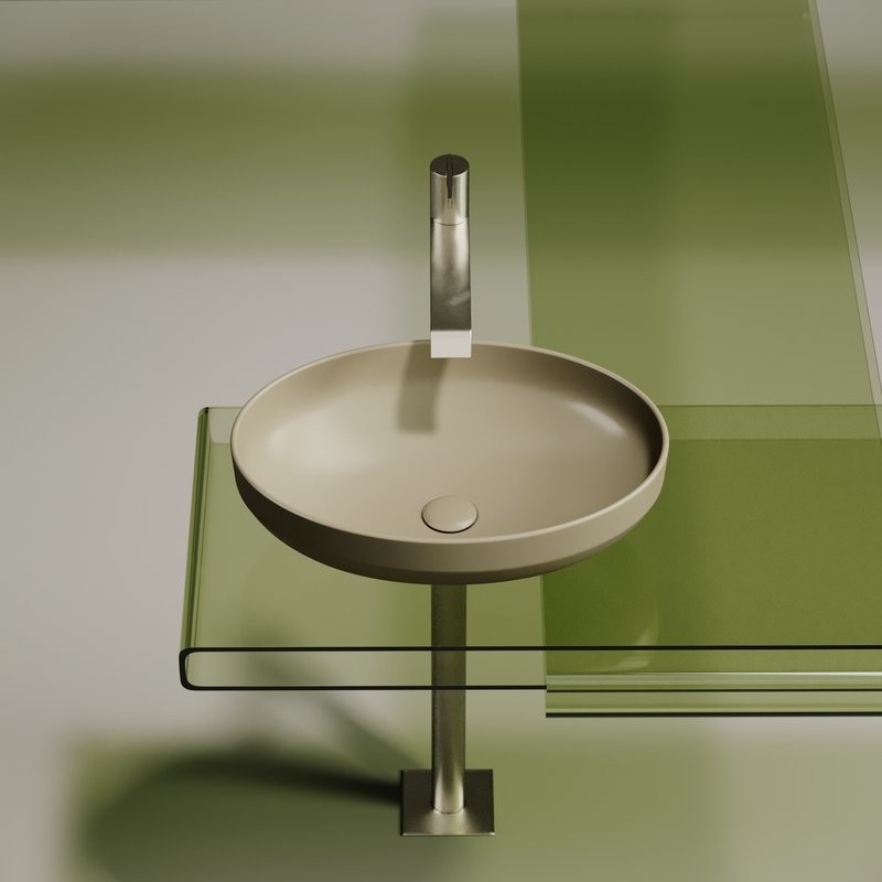 Накладная раковина Ceramicanova Element CN6056MC капучино матовая