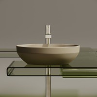 Накладная раковина Ceramicanova Element CN6056MC капучино матовая