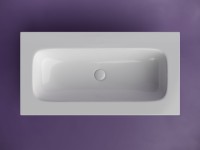 Мебельная раковина Ceramicanova Grace прямоугольная 91см без отверстия под смеситель CN7019Wx