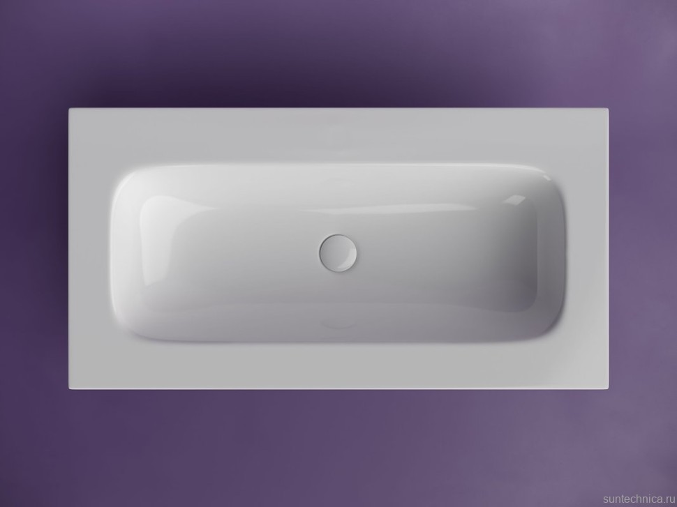 Мебельная раковина Ceramicanova Grace прямоугольная 91см без отверстия под смеситель CN7019Wx