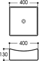 Накладная раковина AQUATEK AQ5516-00
