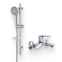 Душевой комплект Смеситель Damixa Eclipse 481000000 + Гарнитур RedBlu Palace One 914100000