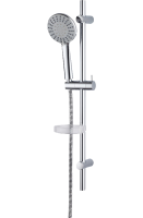 Душевой комплект Смеситель Damixa Eclipse 481000000 + Гарнитур RedBlu Palace One 914100000