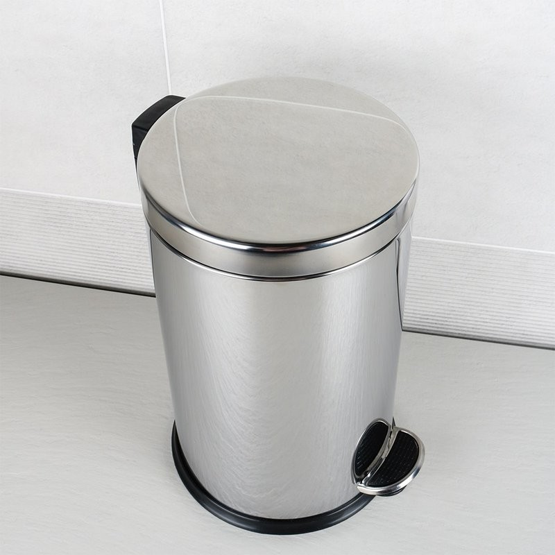 Мусорное ведро Fixsen 34024D хром