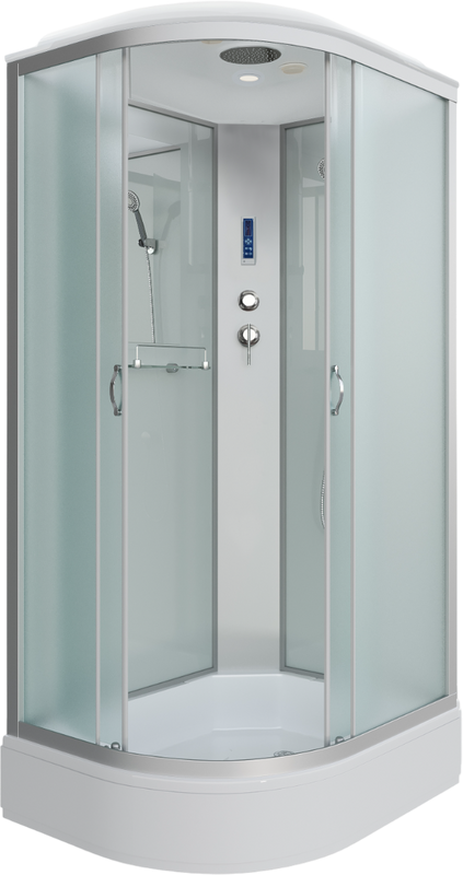 Душевая кабина Niagara Classic NG-33084-14RP 100х80 см, с пультом управления и FM-радио