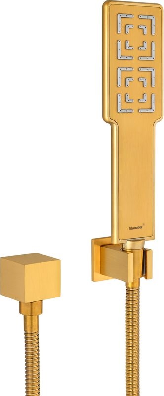 Душевой комплект Shouder Romer 0263107 С ВНУТРЕННЕЙ ЧАСТЬЮ, матовое золото