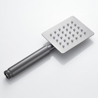 Душевая стойка Shevanik S3096T с термостатом, оружейная сталь