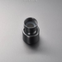 Душевая стойка Shevanik S3096T с термостатом, оружейная сталь