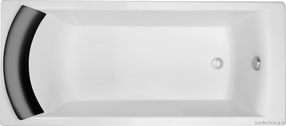 Чугунная ванна Jacob Delafon Biove E6D903-0 150x75 см, встраиваемая, белая, на ножках