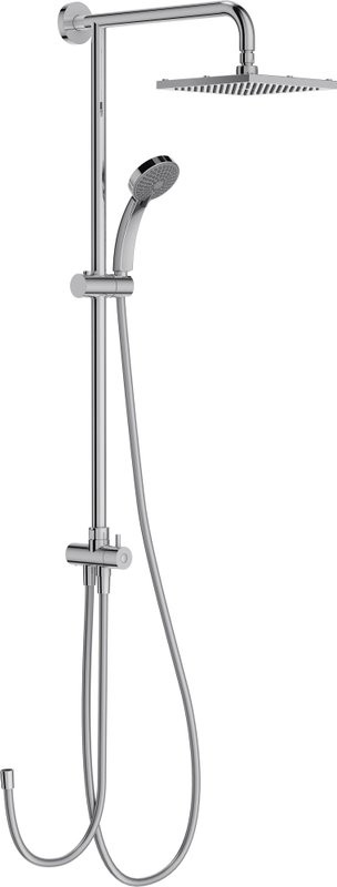 Душевой комплект Смеситель Jacob Delafon Aleo E72282-CP + Стойка Eo E45893-CP