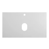 Мебель для ванной комнаты Cezares Slider 80 подвесная, 1 ящик, со столешницей, bianco opaco