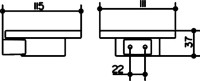 Мыльница Keuco Plan 14955 хром