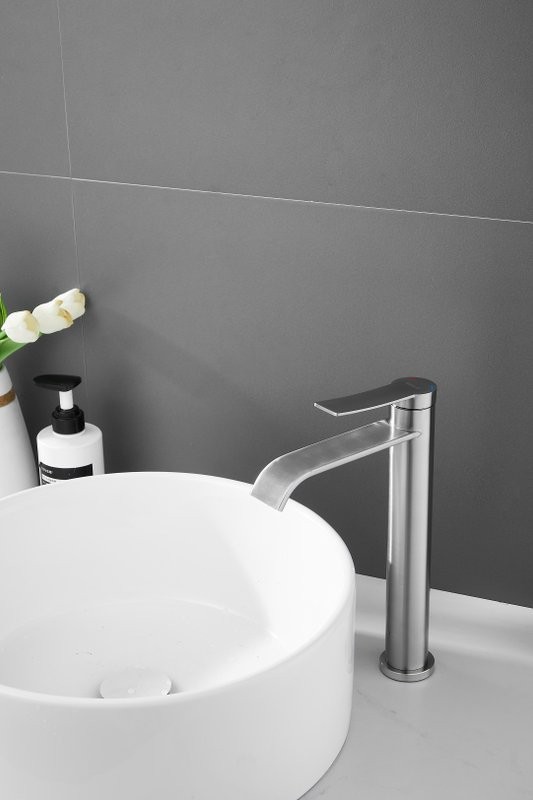 Смеситель для раковины BELZ B812 B11812-1 сатин