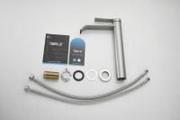 Смеситель для раковины BELZ B812 B11812-1 сатин Смеситель для раковины BELZ B812 B11812-1 сатин