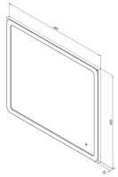 Мебель для ванной комнаты Aquanet Вега 2.0 90 подвесная, бежевая матовая