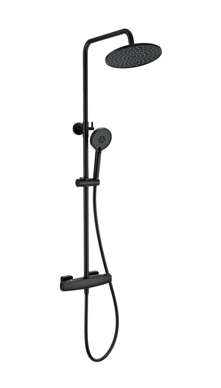 Душевая стойка Wonzon & Woghand WW-B3035-A-MB матовая черная