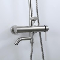 Душевая стойка Frap H807 F24807 сатин