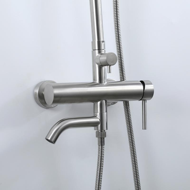 Душевая стойка Frap H807 F24807 сатин