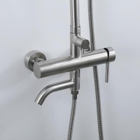 Душевая стойка Frap H807 F24807 сатин