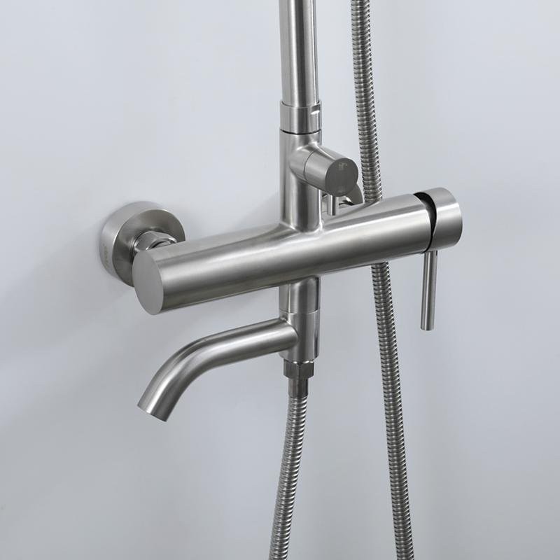 Душевая стойка Frap H807 F24807 сатин