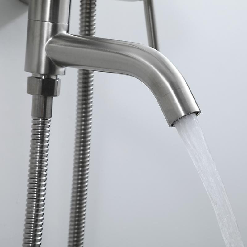 Душевая стойка Frap H807 F24807 сатин