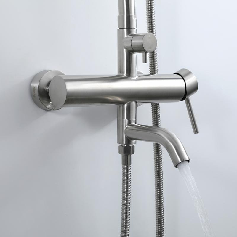 Душевая стойка Frap H807 F24807 сатин