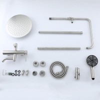 Душевая стойка Frap H807 F24807 сатин