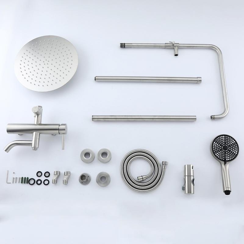 Душевая стойка Frap H807 F24807 сатин